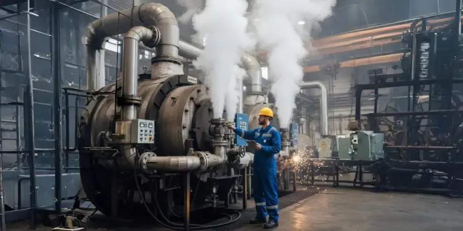 دیگ بخار صنعتی: کاربردها و مزایا در کارخانه‌ ها