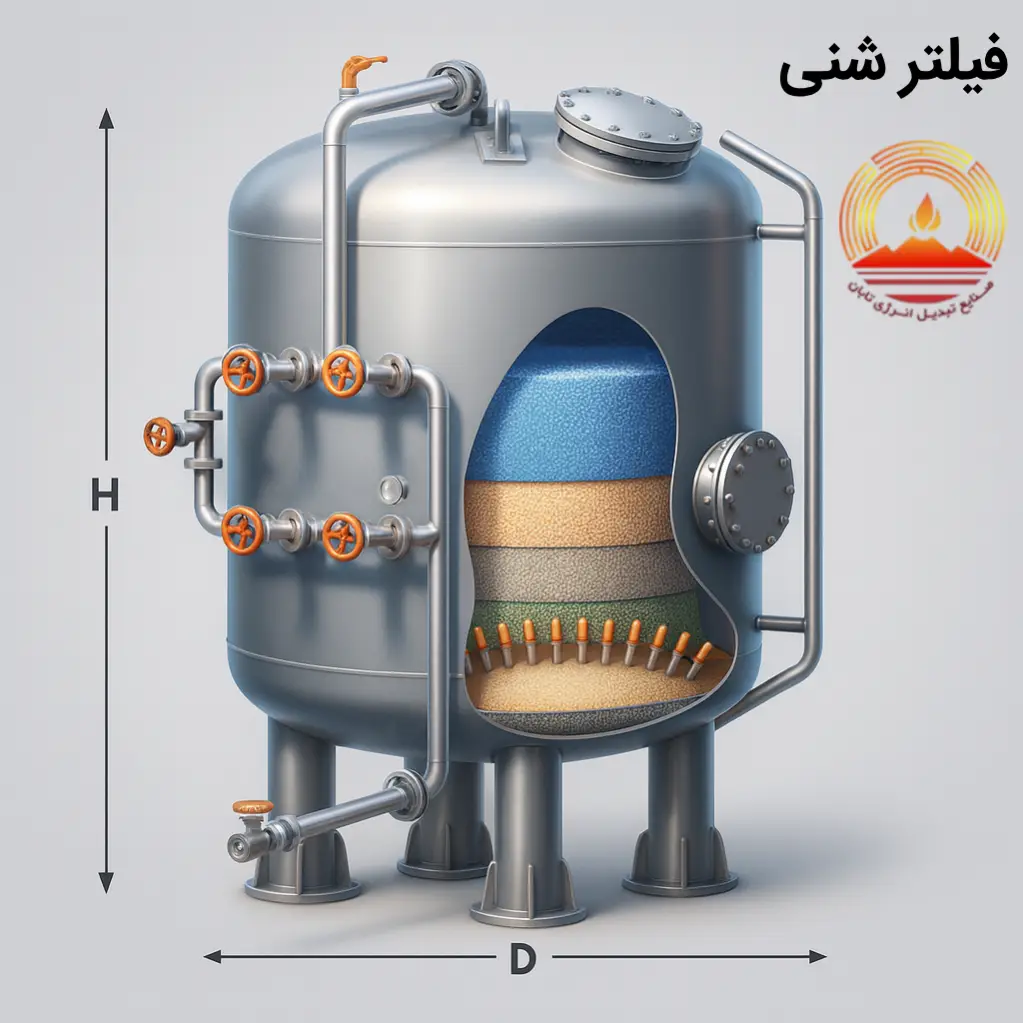 قیمت فیلتر شنی
