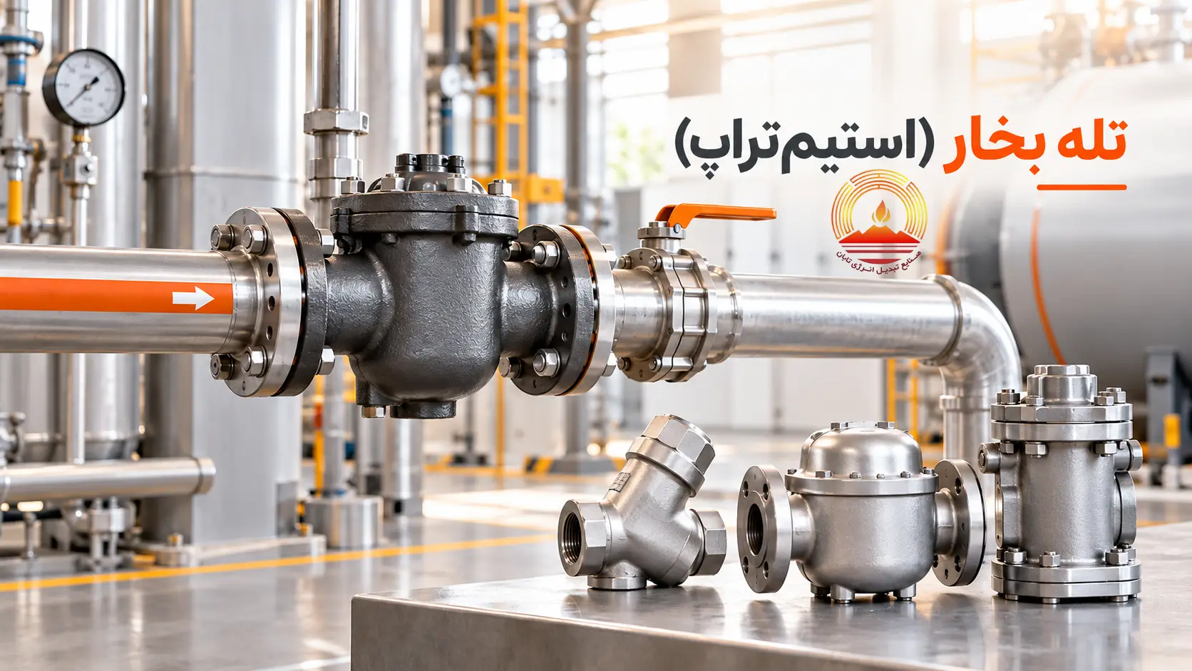 تله بخار (استیم‌تراپ) چیست؟ انواع، کاربرد و راهنمای انتخاب